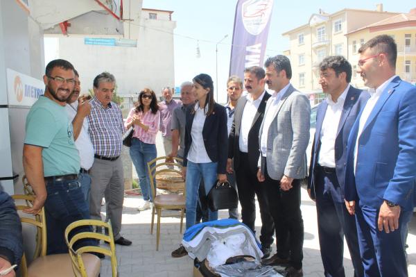 CHP milletvekili adayları  tam kadro Sultanhanı’da