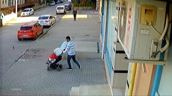 Bebek arabalı hırsız tutuklandı