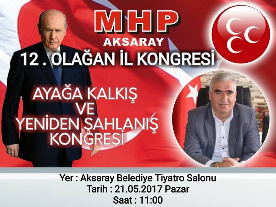 MHP İl Kongresi yarın