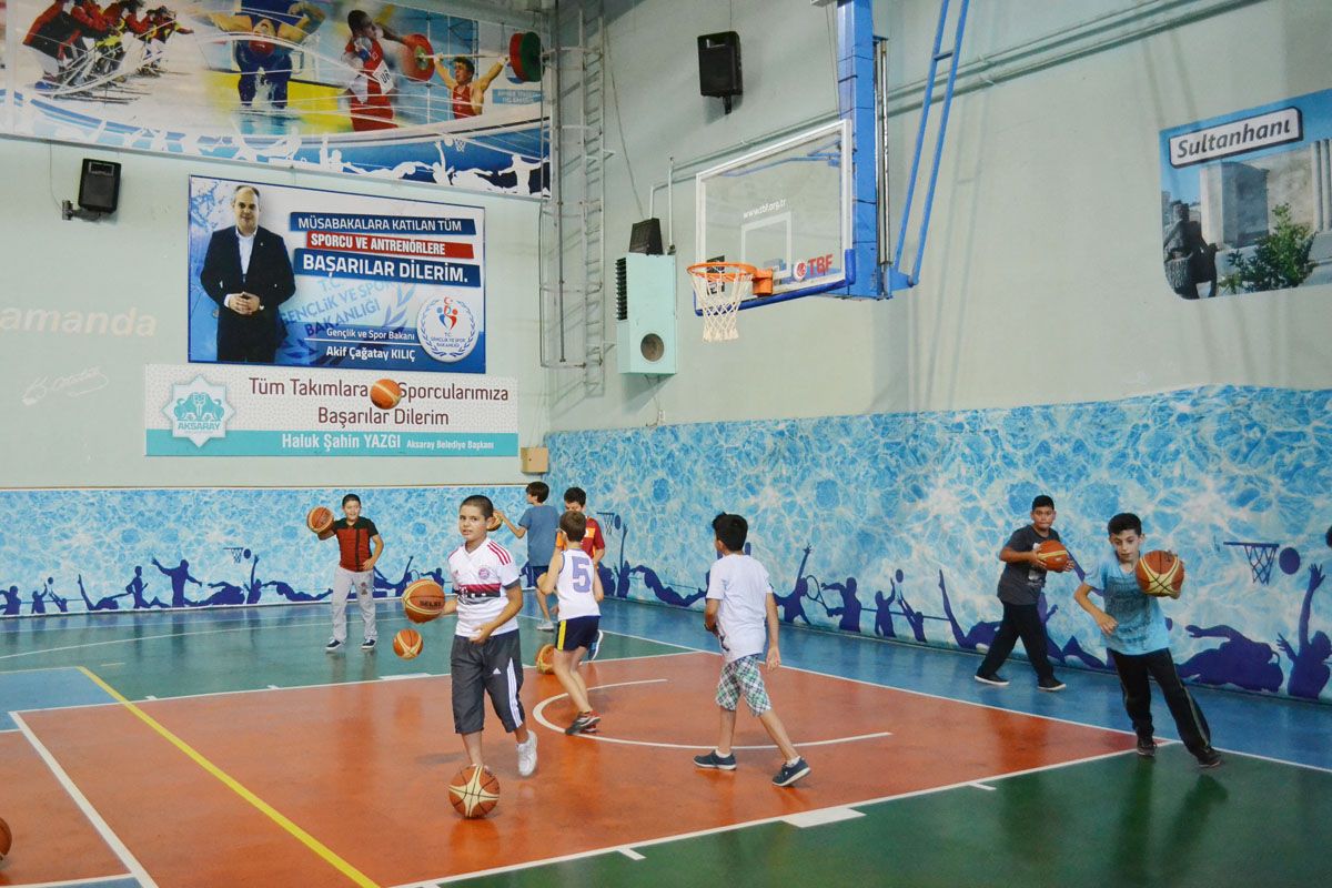 Basketbolun çocukların sosyal yaşama katılımlarını arttırıyor