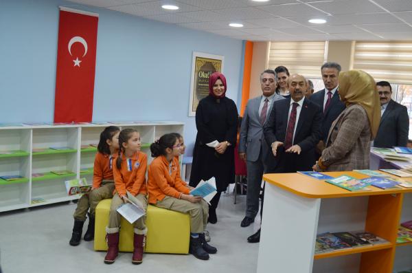 28’inci Z kütüphane Mehmet  Timur Sarafoğlu’nda açıldı
