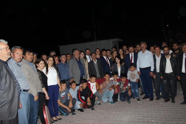 CHP heyeti Taşpınar’da  gövde gösterisi yaptı