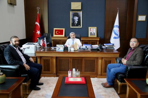 ​Önder Adana Başkanı Rektör Şahin’i ziyaret etti