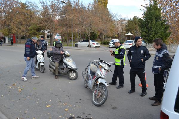 ​Huzur ve güvenlik için motosiklet denetimi yapıldı