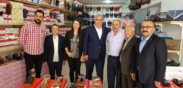 MHP milletvekili adayları  ziyaretlerini sürdürüyor