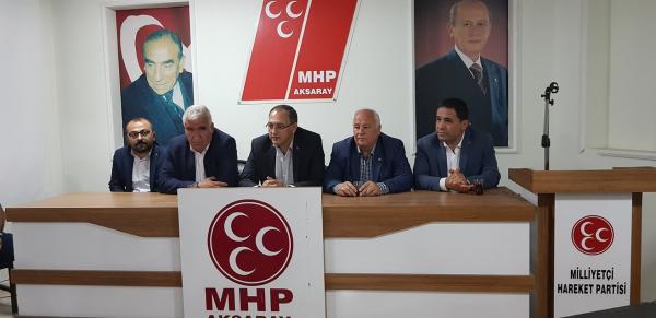 MHP adayları ‘cumhurbaşkanlığı oyunuz  Erdoğan’a, milletvekili oyunuz MHP’ye’