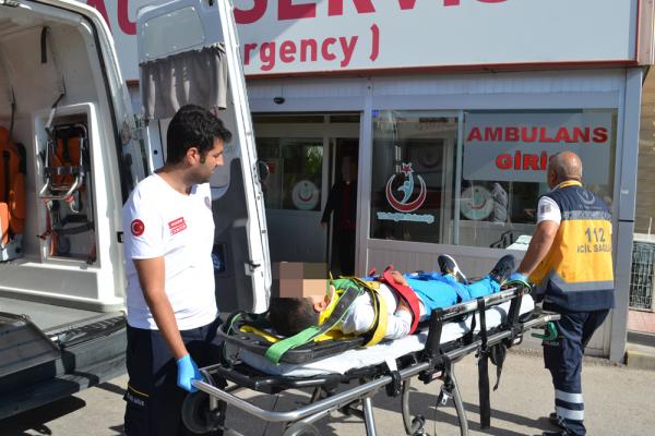 ​Aksaray’da otomobilin çarptığı öğrenci yaralandı