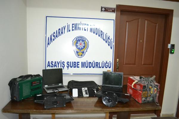 ​Aksaray’da Hırsızlık Operasyonu 2 tutuklama