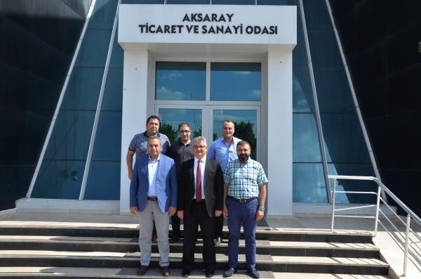Vali Aykut Pekmez’den  ATSO yönetimine ziyaret