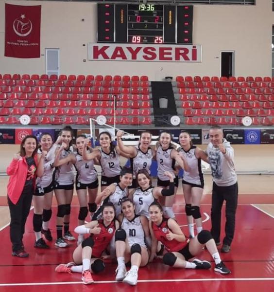 Kayseri’de şampiyon Aksaray Spor Lisesi
