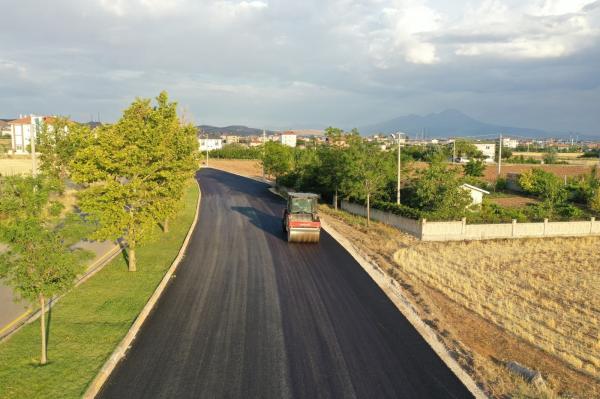 160 bin ton sıcak asfalt serimi gerçekleştirildi