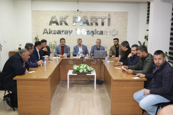 AK Parti ilçe başkanları istişare toplantısında buluştu