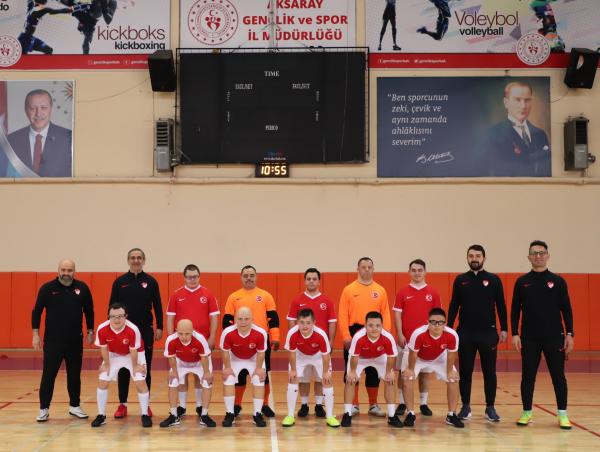 Down Sendromlular Futsal  Milli Takımı Aksaray’da