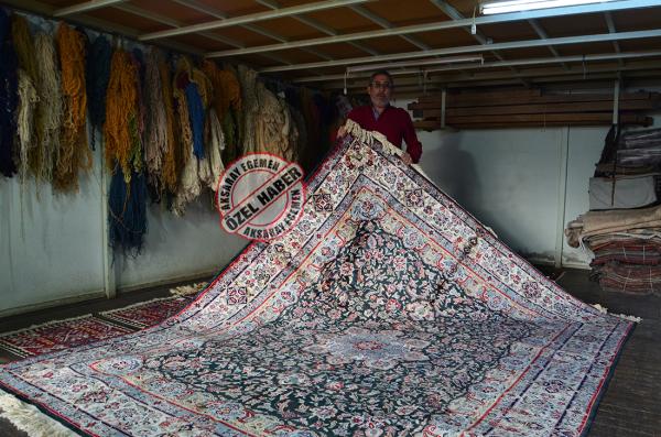 Türkiye’deki el dokuması halılar Aksaray’da hayat buluyor