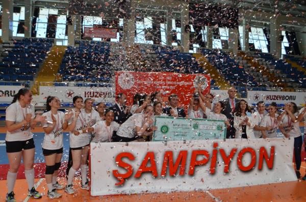Türkiye genç kızlar hentbol şampiyonu Aksaray oldu 