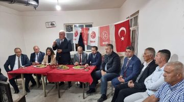 MHP Aksaray heyeti köy ziyaretlerini sürdürüyor