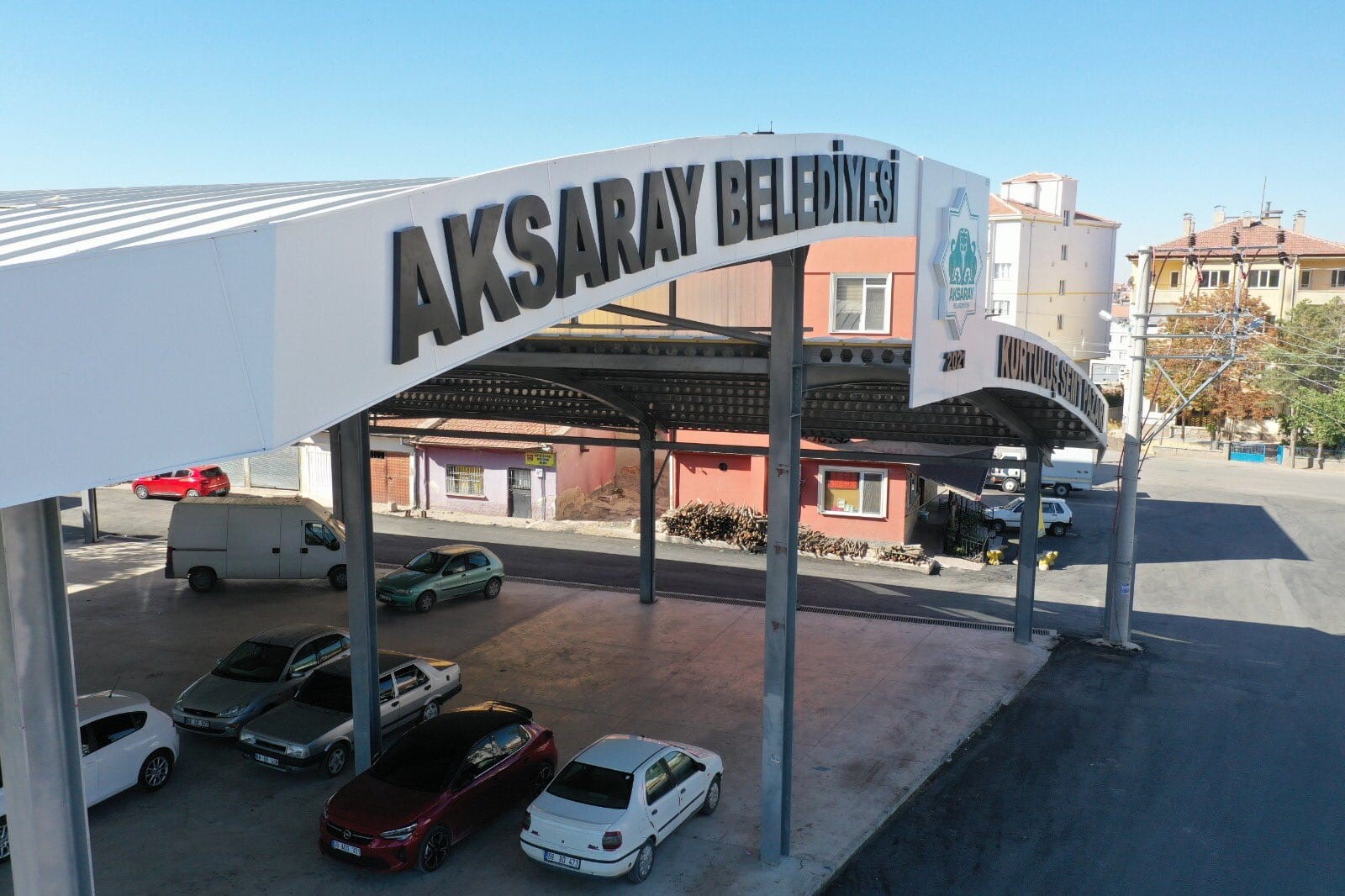 Aksaray’da pazar alanları yenilendi