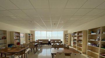 ASÜ İİBF depremzedeler için kütüphane kurdu