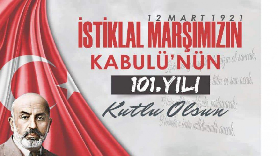 Protokolden ‘12 Mart İstiklal Marşı’nın Kabulü’ kutlaması