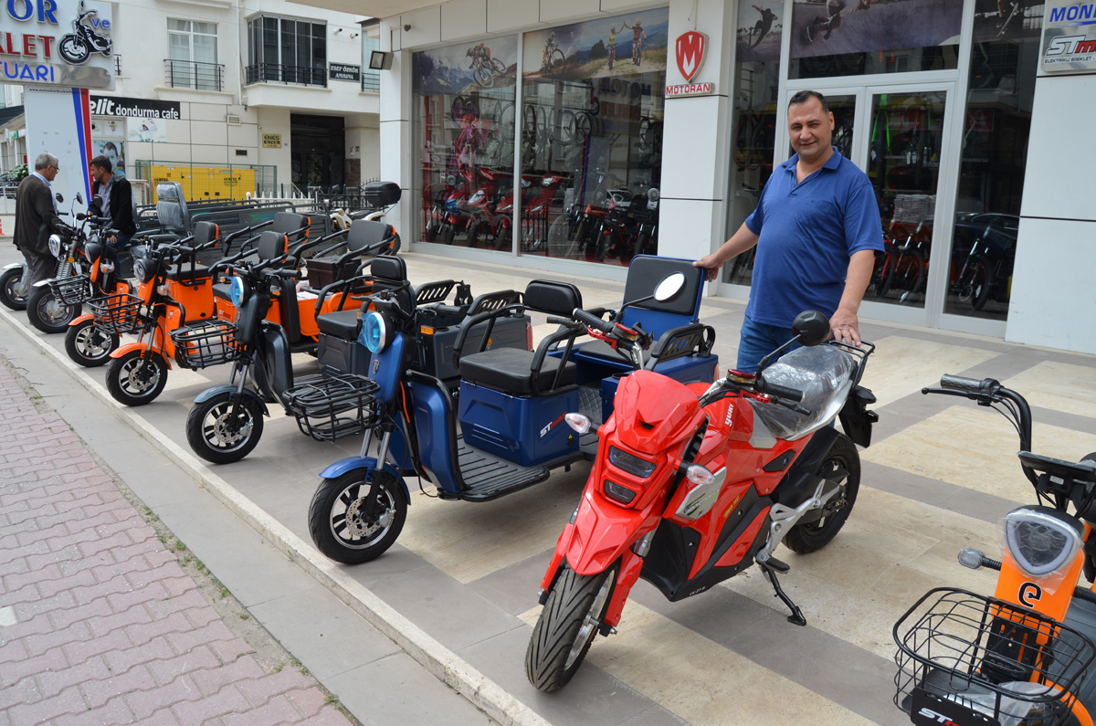 Aksaray’da motosiklet satışları tavan yaptı