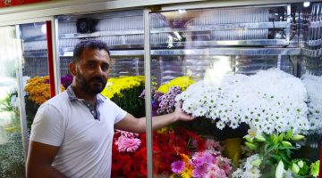 Çiçekçilerde sıcak hava ile mücadele