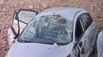 Otomobil şarampole devrildi: 3 çocuk, 6 yaralı