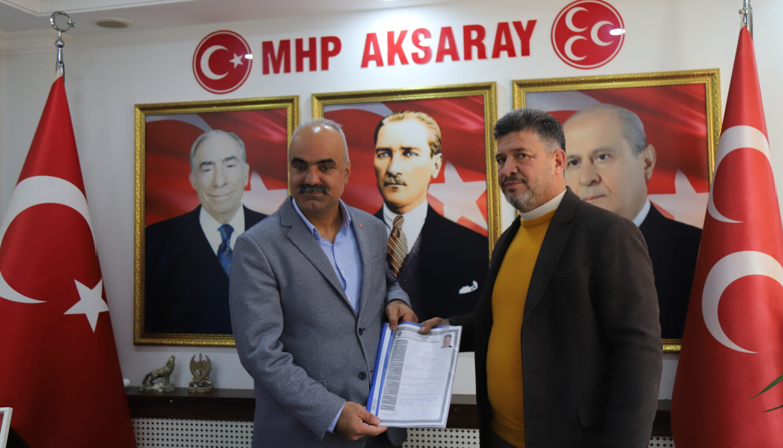 Şammas Patır MHP’den belediye meclis üyeliği için başvuru yaptı