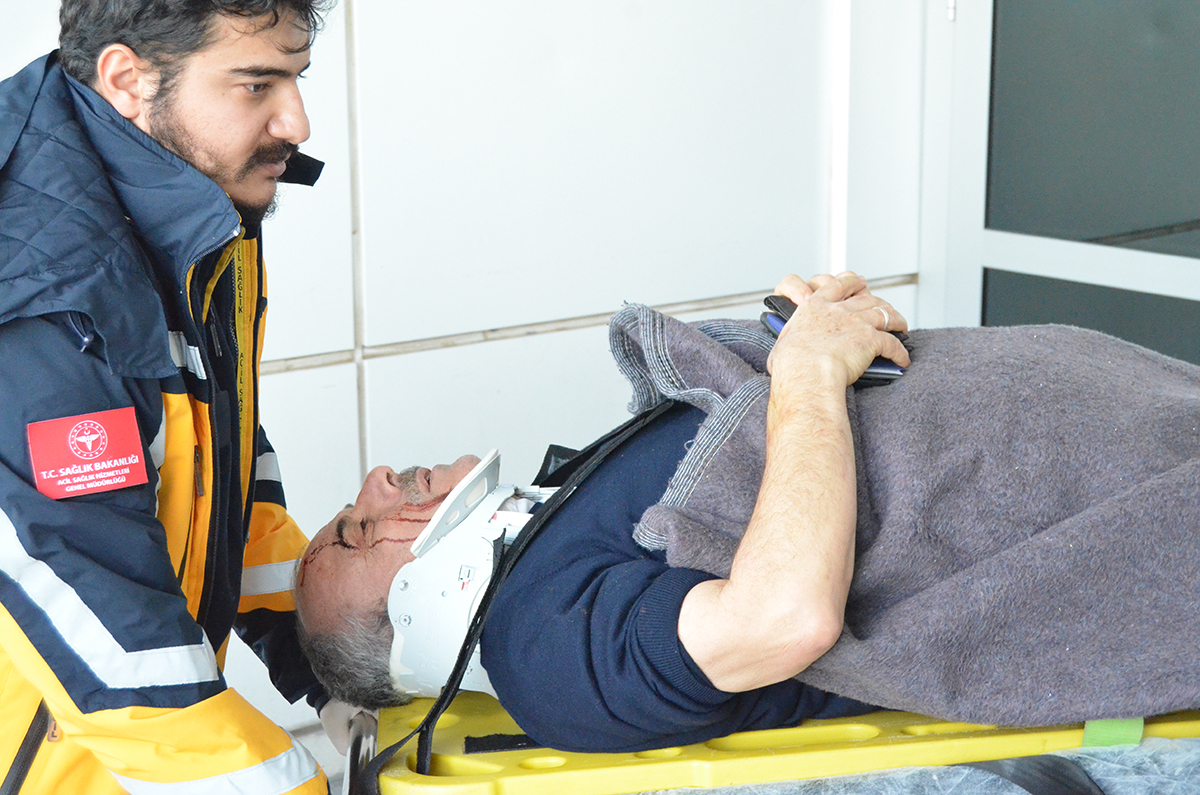 Ankara yolunda kaza: 1 yaralı