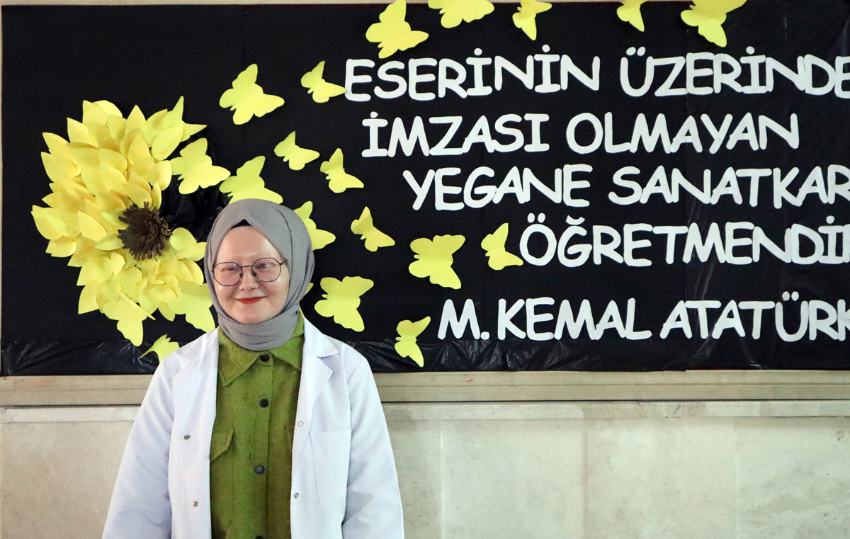 Aksaray’da engelleri aşan Fatma, mezun olduğu okula öğretmen oldu