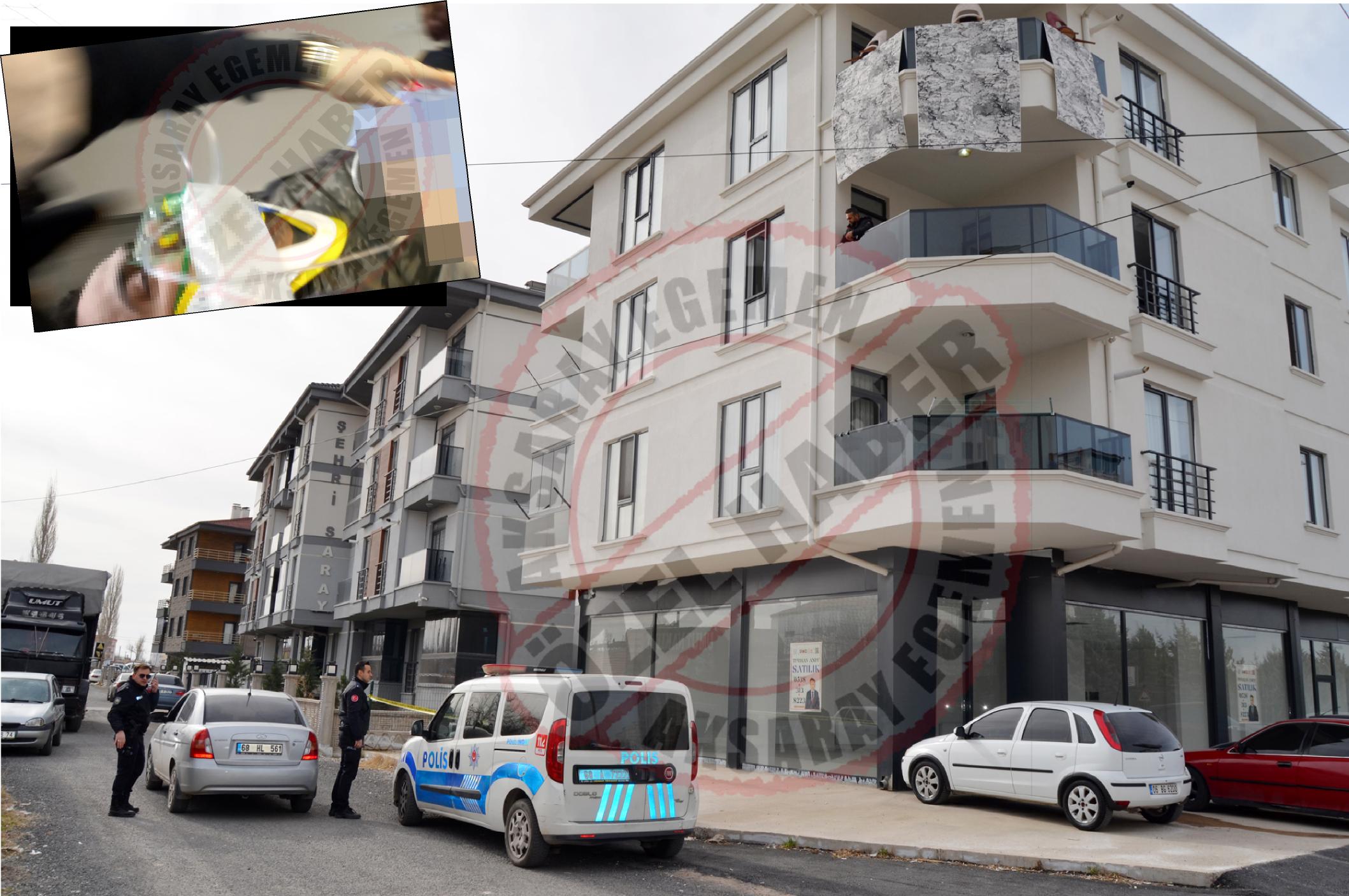 Aksaray’da cam balkon takarken 3 katın balkonundan düşen işçi hayatını kaybetti