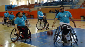 Tekerlekli Sandalye Basketbol takımı final maçına hazırlanıyor