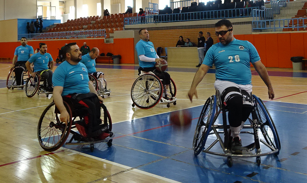 Tekerlekli Sandalye Basketbol takımı final maçına hazırlanıyor
