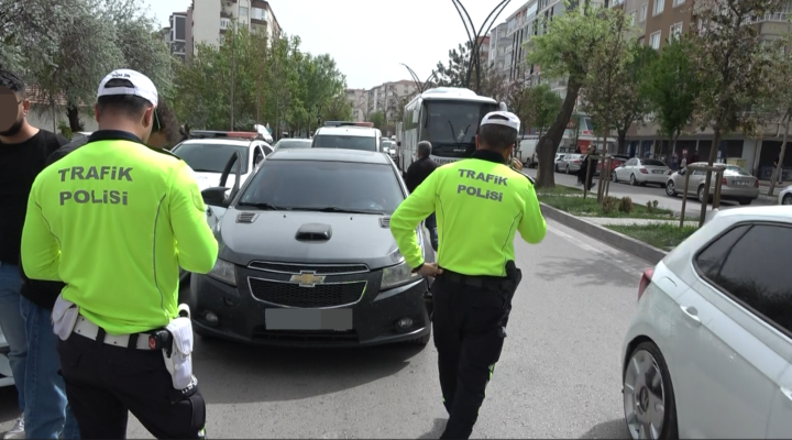 Aksaray’da bir haftada 300 araç sürücüsüne ceza