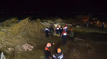 Aksaray’da ağıl çöktü: 50 küçükbaş hayvan telef oldu